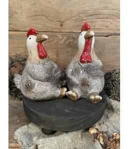 Countryfield ## wordt niet verzonden - Grijze kip "Henrika" 20 cm - L