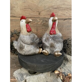 Countryfield ## wordt niet verzonden - Grijze kip "Henrika" 20 cm - L