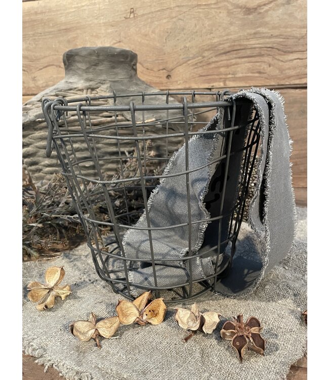 Metalen mand "Abel" M  pot 21 dia22x20cm