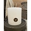 RUSTIC CANDLE IVORY D.10 H.10