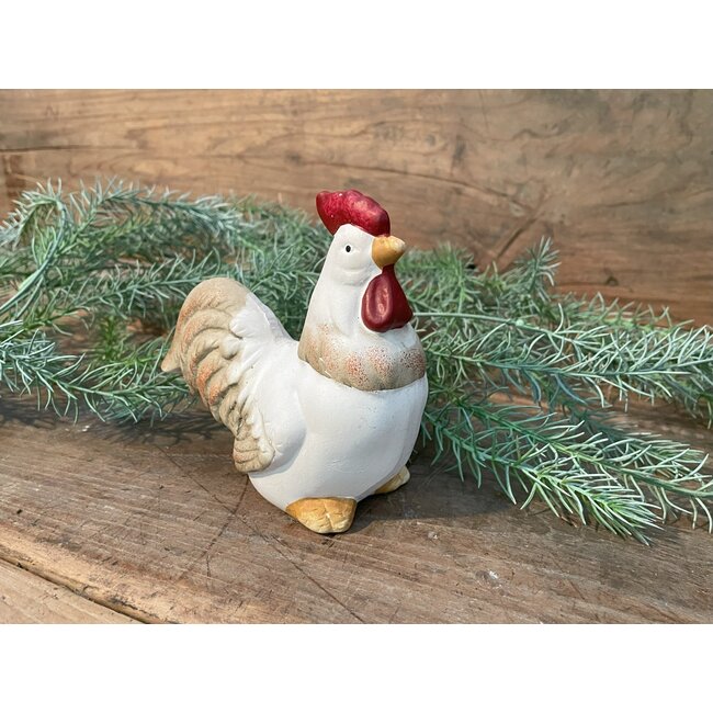 # Keramieken kip of haan 11 cm
