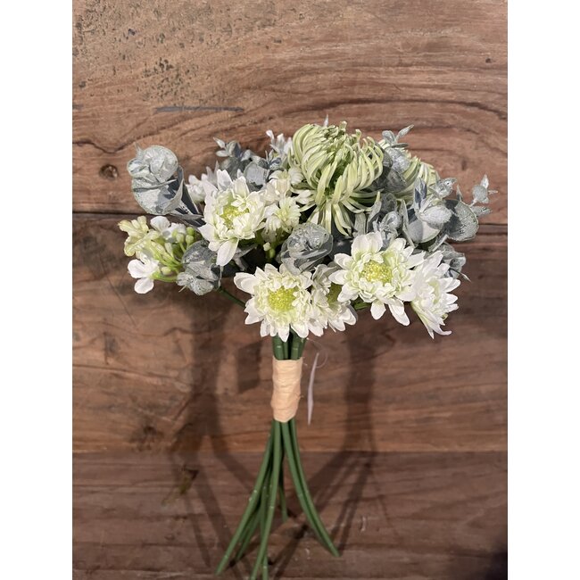 # WILD DAISIES BOUQUET H 34 CM WHITE