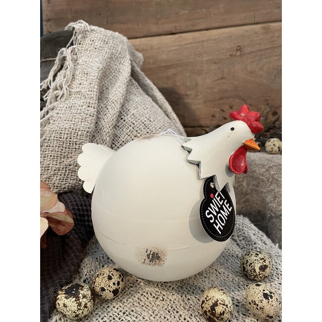 Sago kip rond kl. 19x16cm