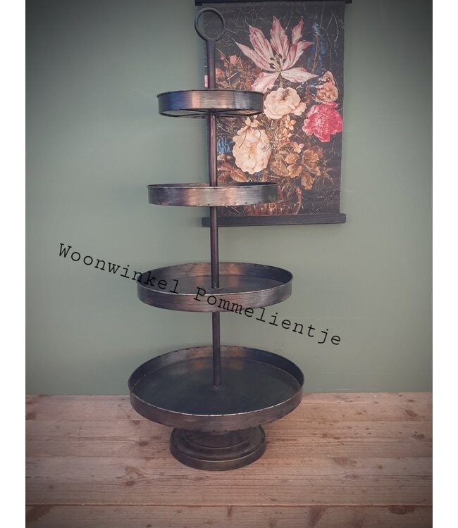 B200 - Etagere Dela drijs - 46 x 46 x 112 cm