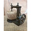# Spool "Sewing machine" with hemp yarn ball cast iron 17x17x10cm