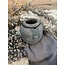 Still 3956 - Donkergrijze vaas - aardewerk - 12 x 12 cm - serie "Grey"