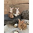 Bruine konijn 7 cm (4 verschillende soorten)