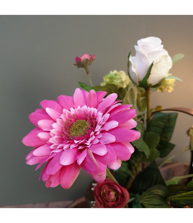 # W663 - Gerbera - kunst - 55 cm