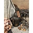 Brynxz Bruine vaas  - aardewerk - Majestic Brown - 9 x 21 cm