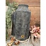 Brynxz Vaas - aardewerk - antraciet - grijs - "Stone Black"-  L D.13 H.29