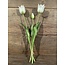 Witte tulpen luxe 48 cm