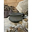 # Kom met oor - aardewerk - 13 x 8 cm "Ancient Soil" - Grootste