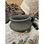 # Kom met oor - aardewerk - 13 x 8 cm "Ancient Soil" - Grootste