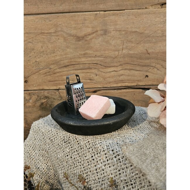 Still # 31923 - zwart aardewerk schaal - 16 x 2,5 cm - Black Series