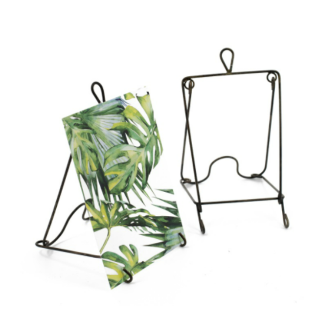 E684 - metalen lijstje 10 x 15 cm - per stuk excl. schilderijtje