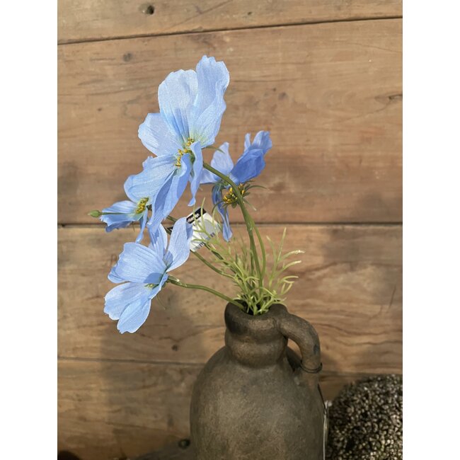 ## Cosmos Spray x4 67cm - lichtblauw