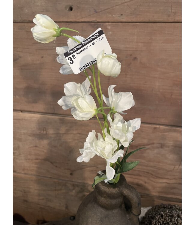 # Ridderspoor - wit - 50 cm