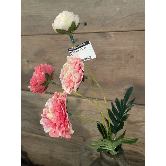 ## Zinnia - roze - 61 cm