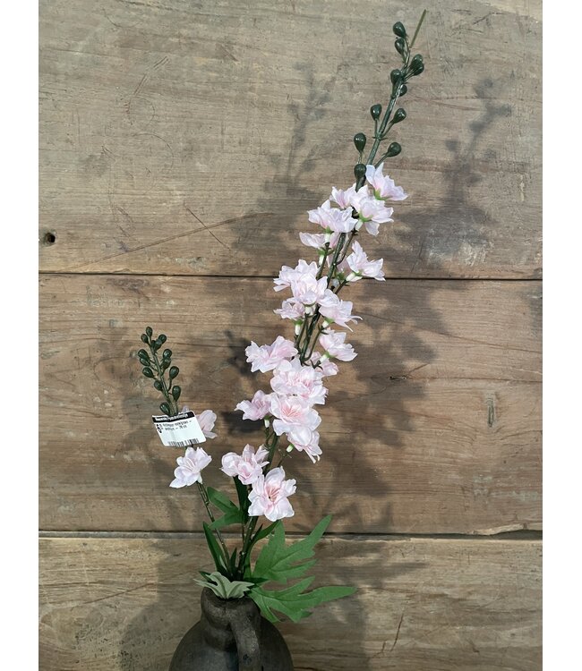 # ridderspoor roze/groen delphium - 78 cm