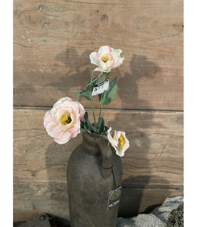 Mini Lisianthus Spray 56cm - roze