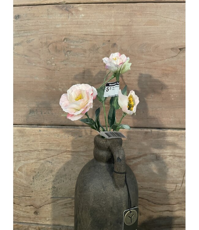 Mini Lisianthus Spray 56cm - roze