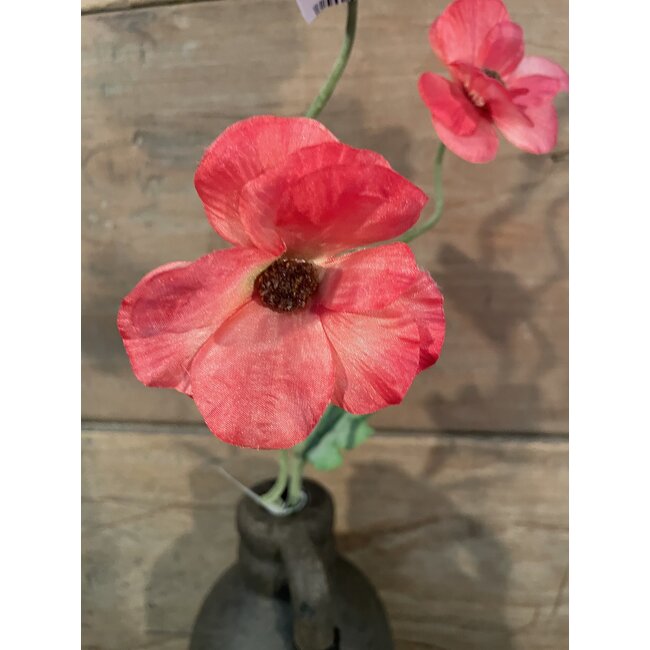 Ranonkel - coraal roze - 61 cm