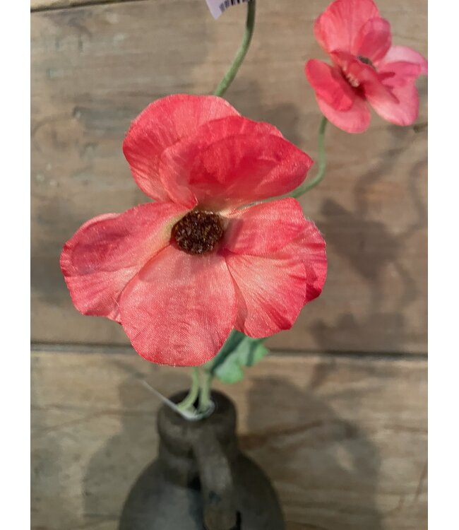 # Ranonkel - coraal roze - 61 cm