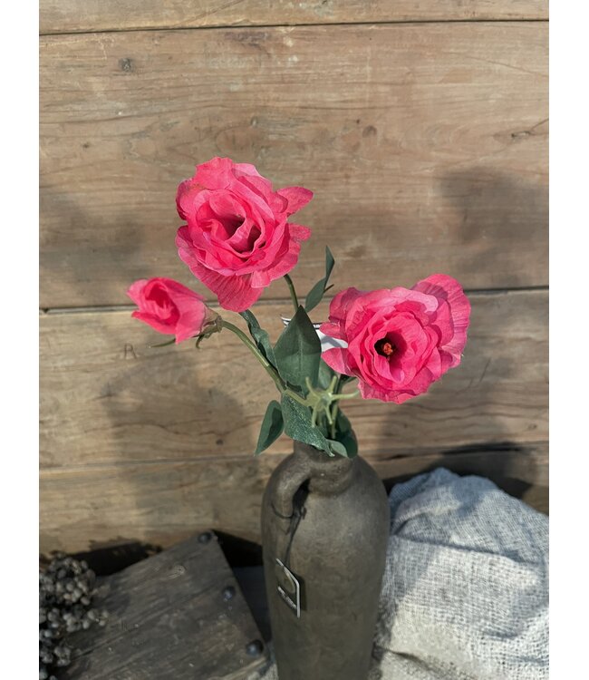 Roze tak - lysianthus