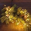 Micro LED stringlights steady BO binnen - 195 cm - zilver/klassiek warm - 40 lamps