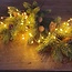 Micro LED stringlights steady BO binnen - 195 cm - koper - klassiek warm