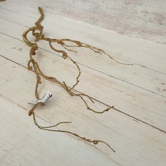 HOUTTAK TAK GOUD - kunst - 86 cm