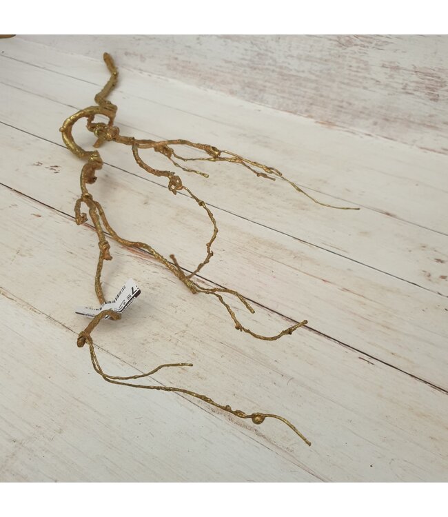 HOUTTAK TAK GOUD - kunst - 86 cm