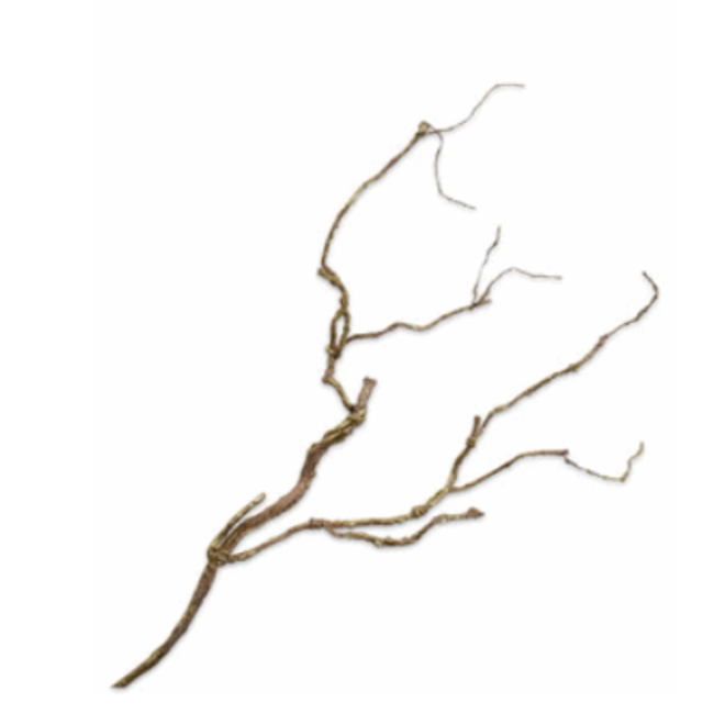 HOUTTAK TAK GOUD - kunst - 86 cm