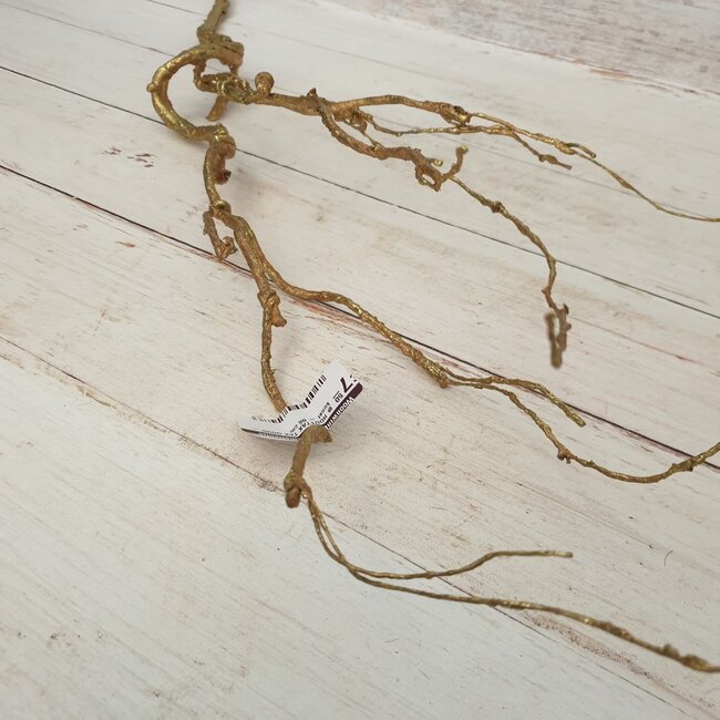 HOUTTAK TAK GOUD - kunst - 86 cm