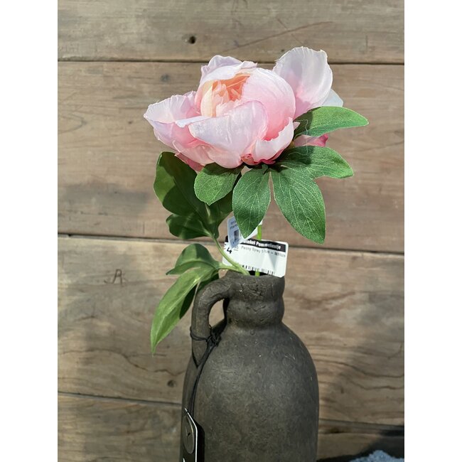 ## pioenroos - Peony Spray 57cm - lichtoze