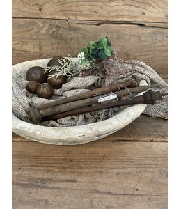 ## Spindel - hout - ca. 36 x 4 x 4 cm - per stuk
