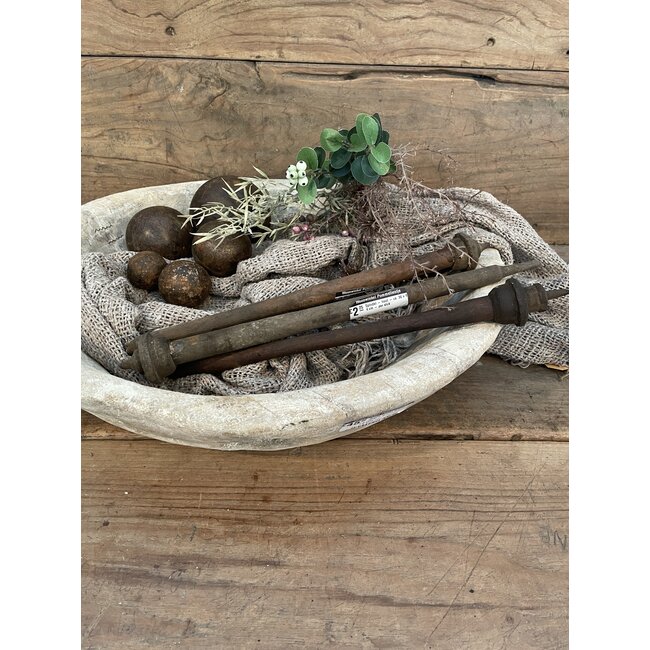 # Spindel - hout - ca. 36 x 4 x 4 cm - per stuk