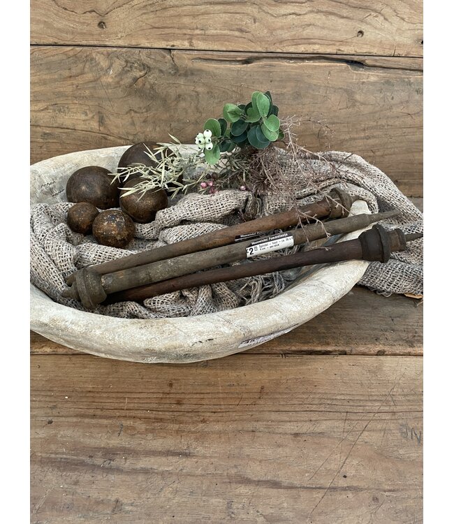 ### Spindel - hout - ca. 36 x 4 x 4 cm - per stuk