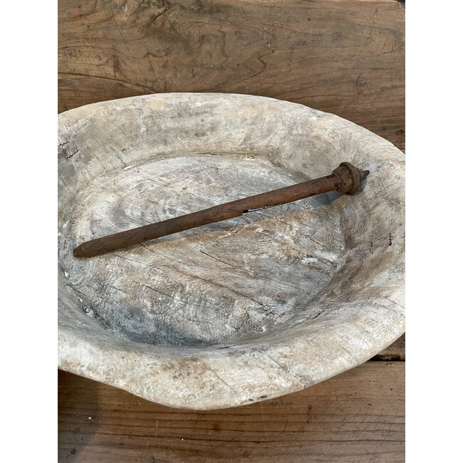 # Spindel - hout - ca. 36 x 4 x 4 cm - per stuk