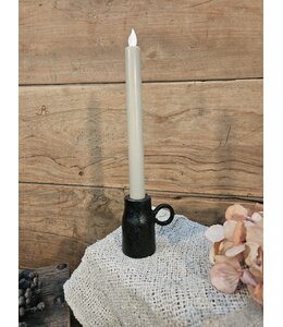 ## Kandelaar - smeedijzer - (per stuk) - 8 x 5 x 8 cm