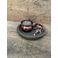 Theelichthouder - mat rood - 8,5 x 8,5 x 5,5 cm