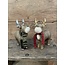 Countryfield Eland staand Rudolph M a2 bruin-L6B13H17CM - per stuk - random via web/uitzoeken in winkel Hellum