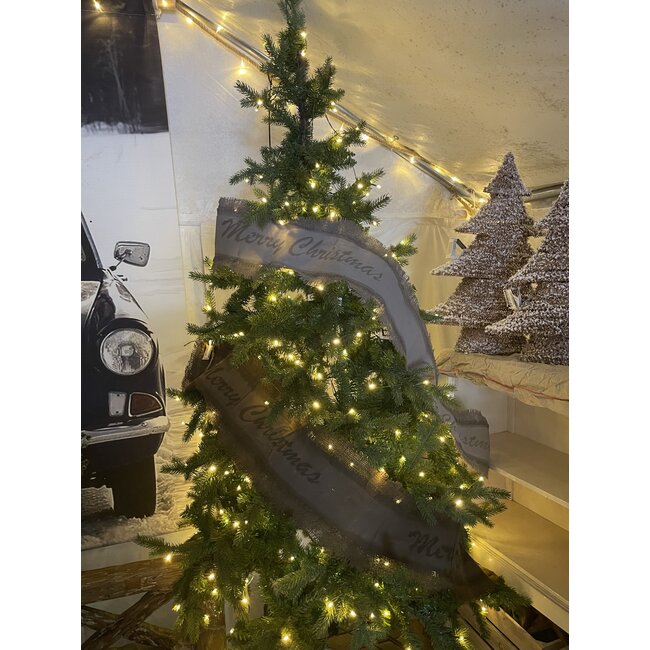 Kerstboomlint - grijs