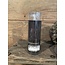 Ledkaars - zwart - 5 x 12,5 cm - excl. 2AA batterijen