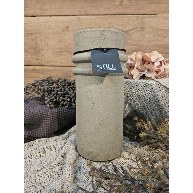 Still # 46052 - Taupe vaas aardewerk -  16 x 32 cm - serie "Taupe"