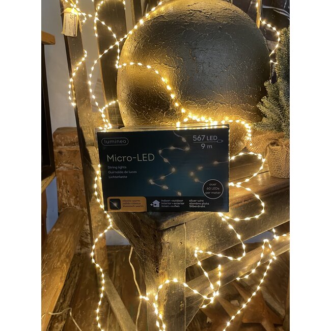 Micro LED extra dense lights 900cm-567L Silver/Classic warm