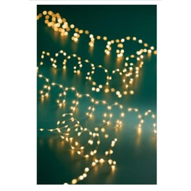 # Micro LED extra dense lights - L600cm - zilver/klassiek warm
