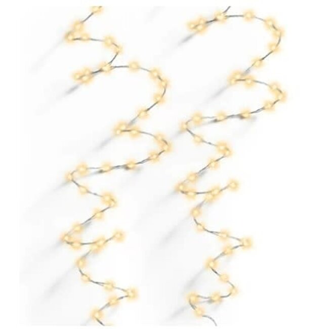 # Micro LED extra dense lights - L600cm - zilver/klassiek warm