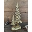 Countryfield Set kerstbomen - goud - polystone - 9 x 6 x 22 cm