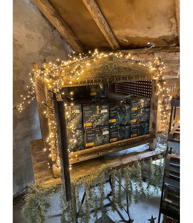 LED cluster lights 120cm-144L Klassiek warm